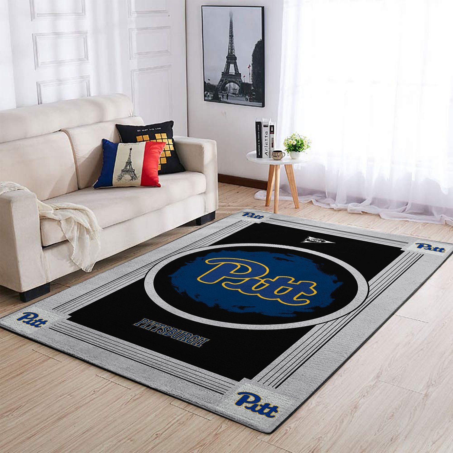 Deschea Pitt Panthers Living Room Area Rug