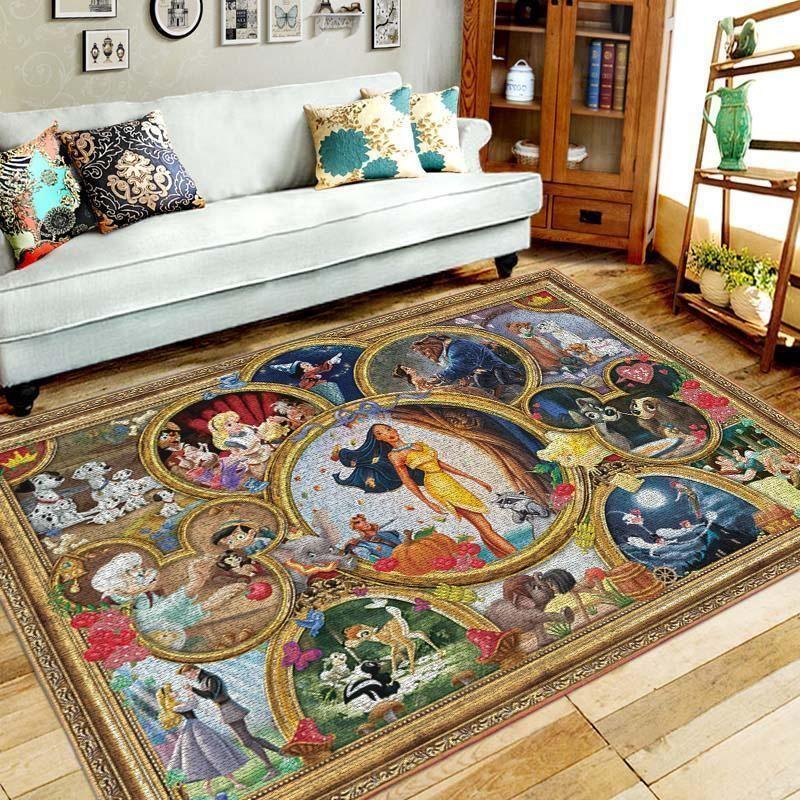 Deschea Pocahontas Disney Area Rug Geeky