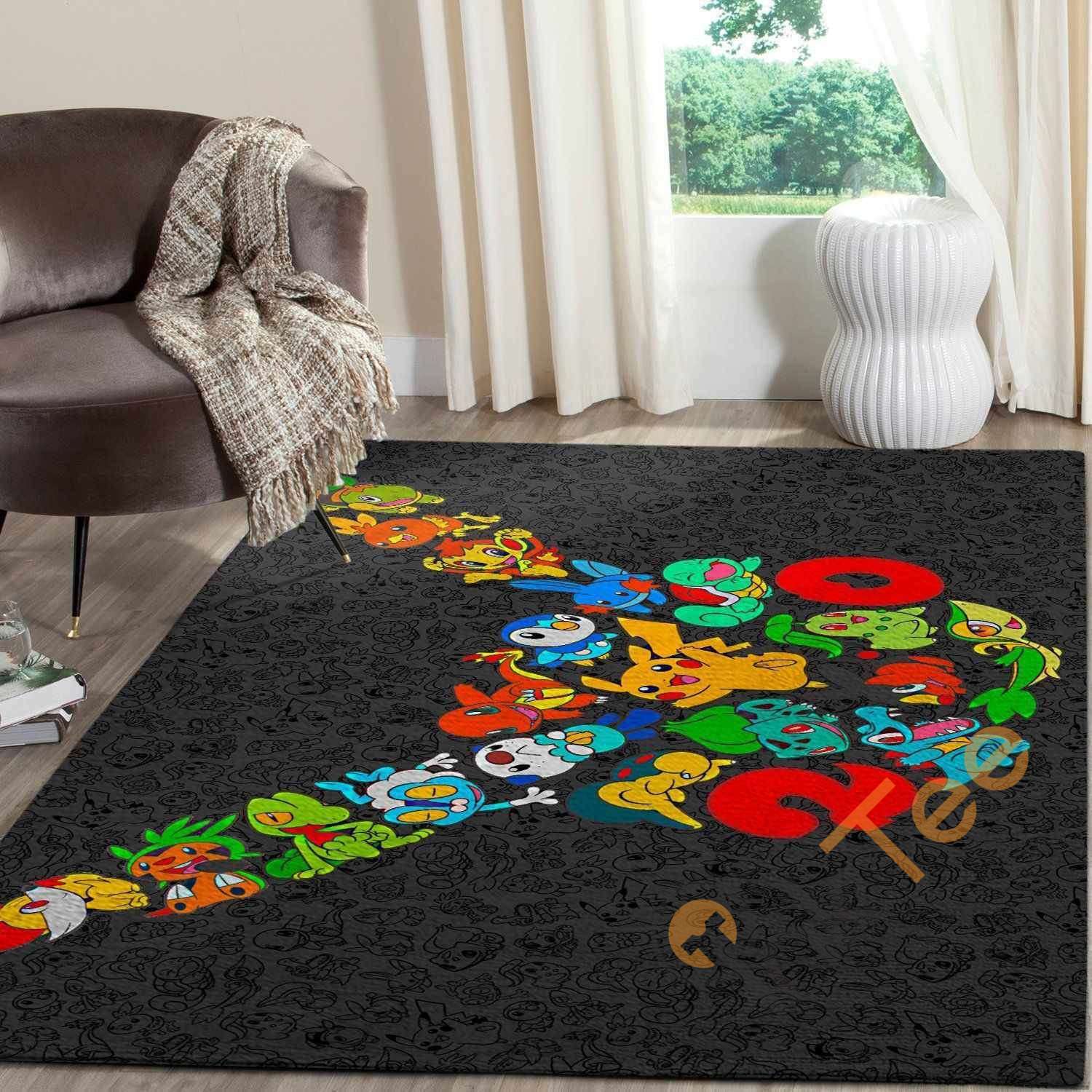 Deschea Pokemon Area Rug