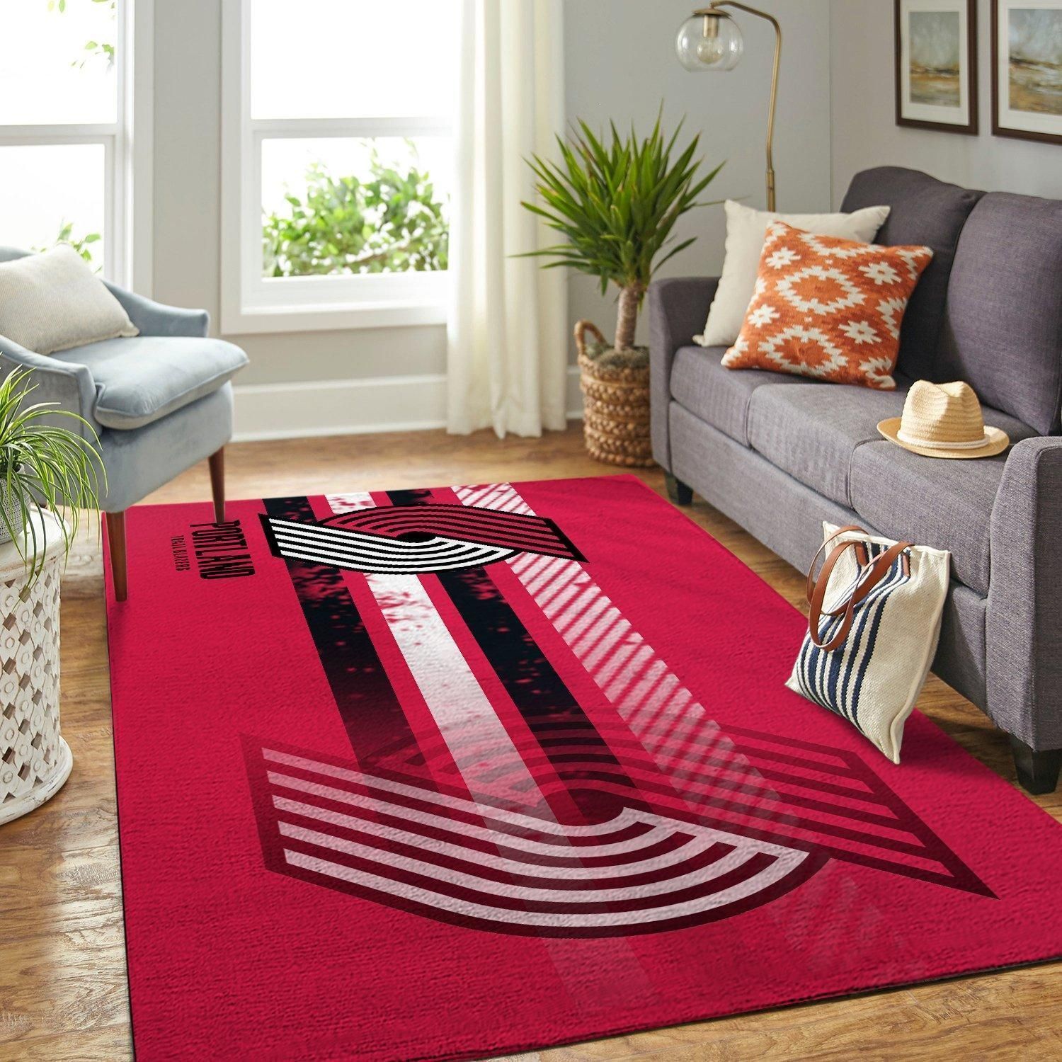 Deschea Portland Trail Blazers Living Room Area Rug