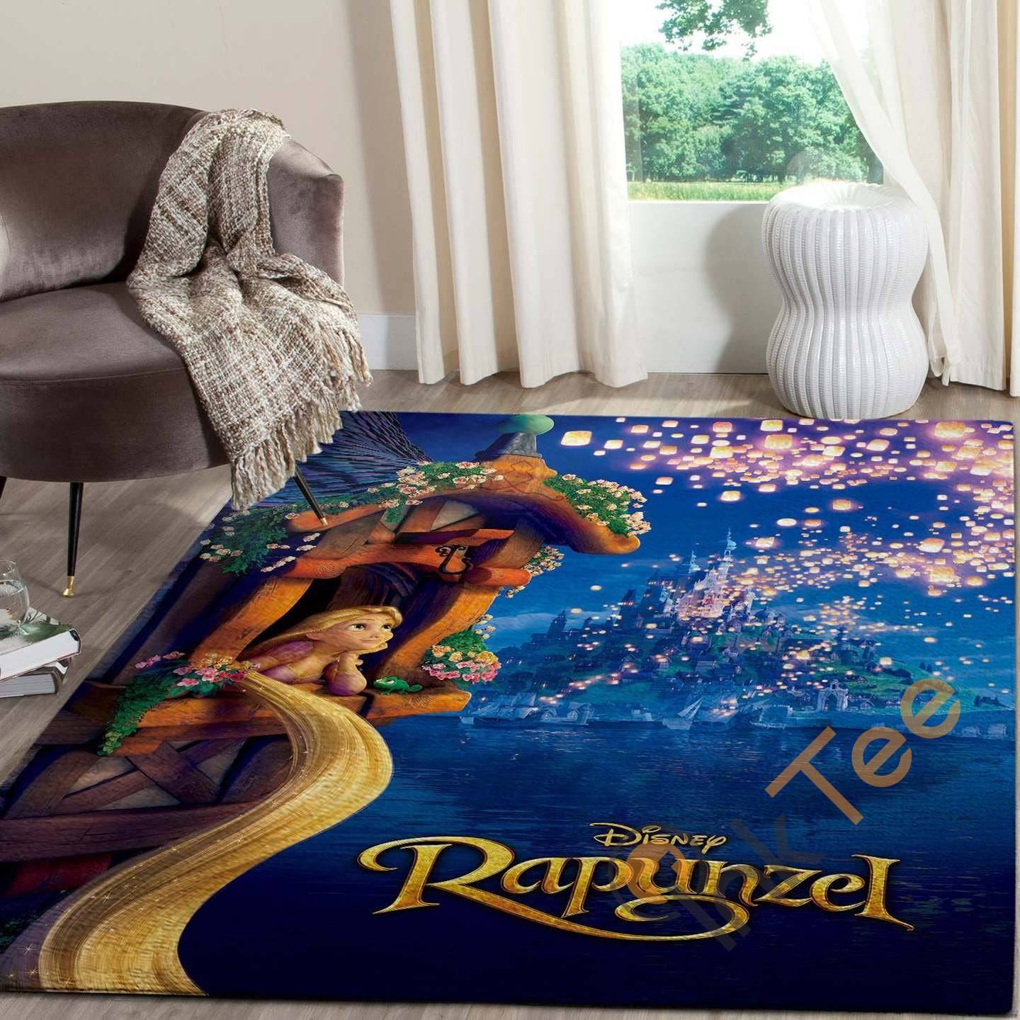 Deschea Disney Tangled Area Rug