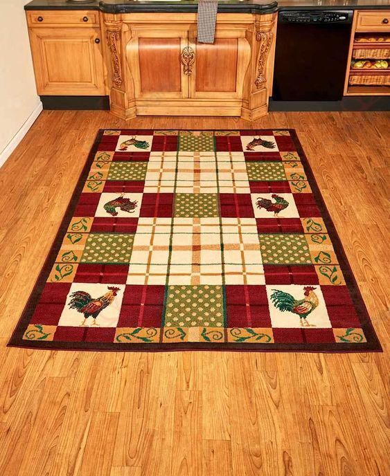 Deschea Red Rooster GS-CL-KC0107 Rug