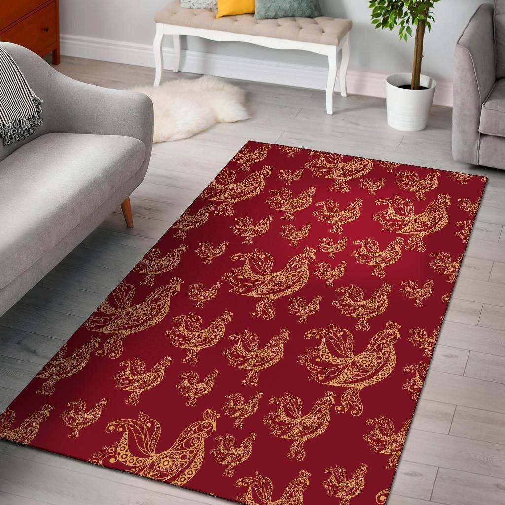 Deschea Rooster CL12101354MDR Rug