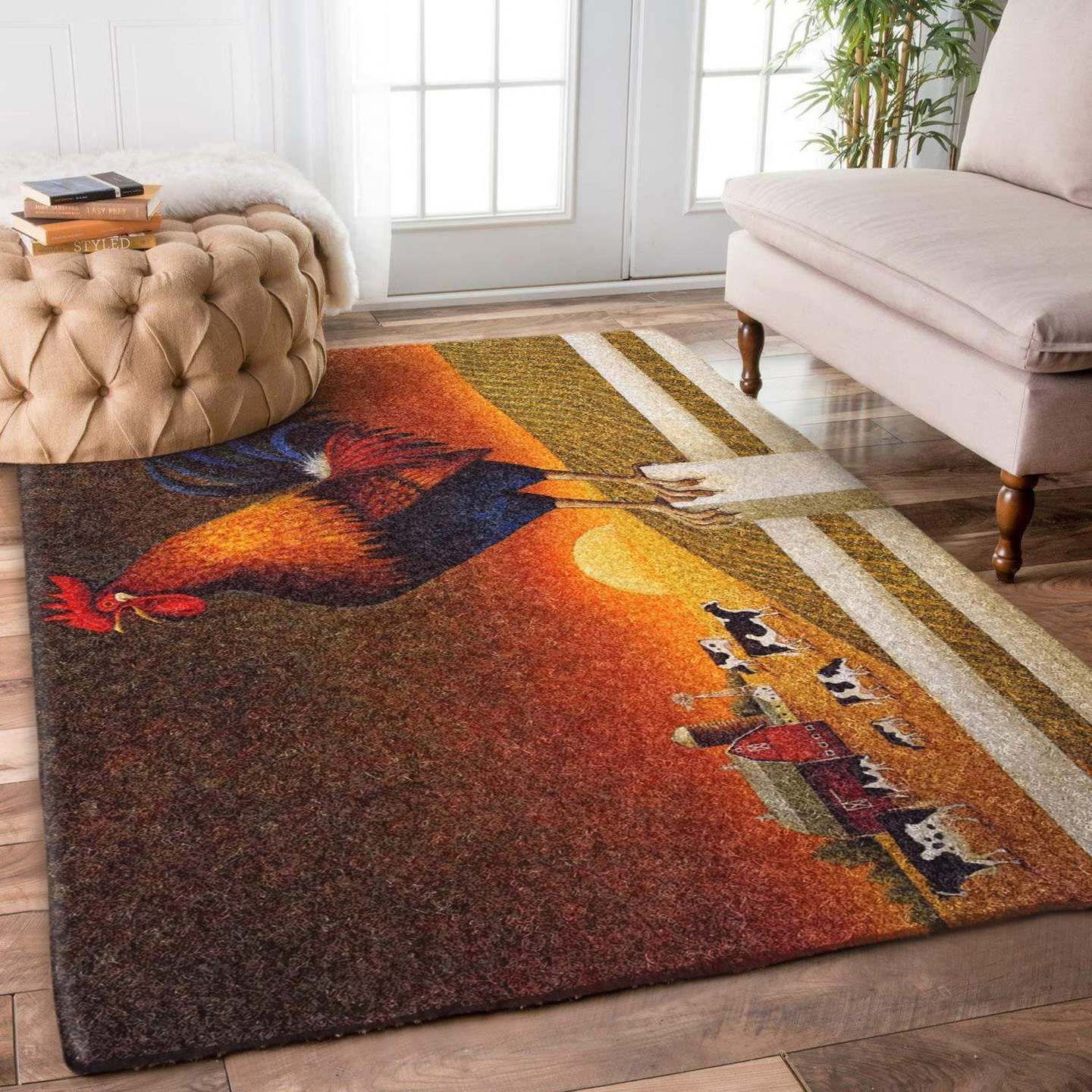 Deschea Rooster DV1010251R Rug