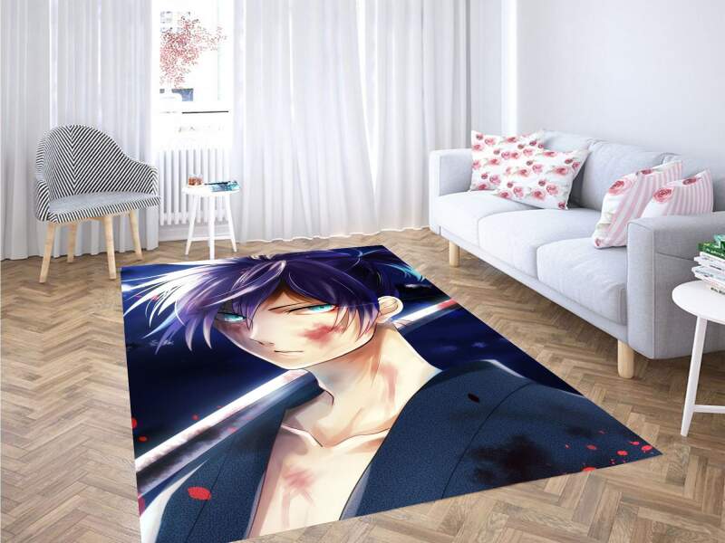 Deschea Samurai Kenshin Anime Carpet Rug