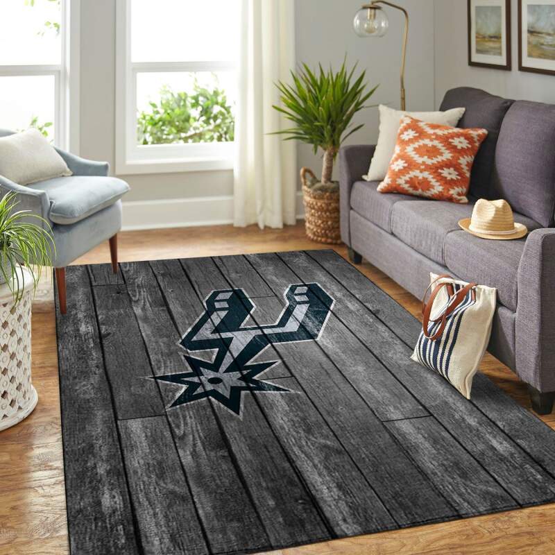 Deschea San Antonio Spurs Living Room Area Rug