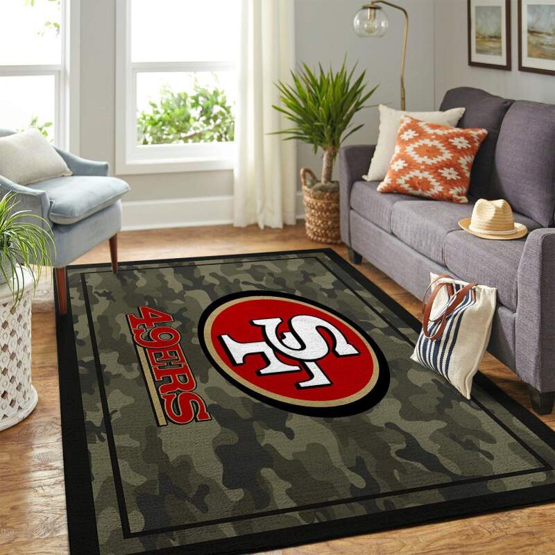 Deschea San Francisco 49ers Living Room Area Rug