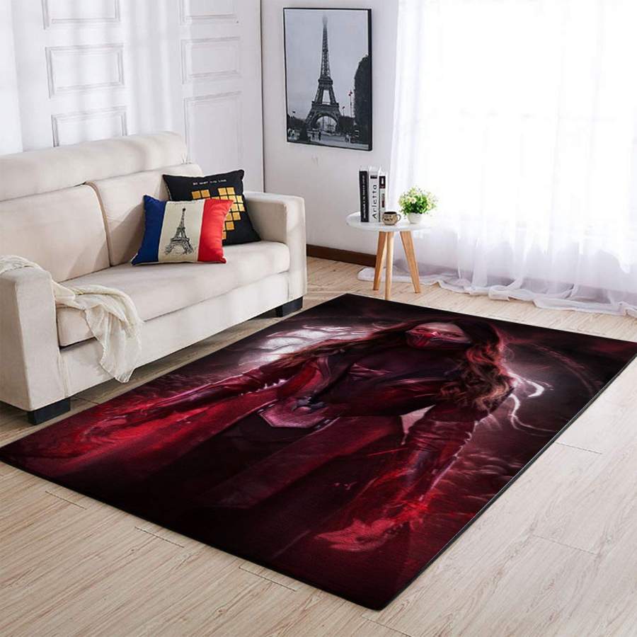 Deschea Scarlet Witch Area Rug Marvel Superhero Movie Ofd 19091801