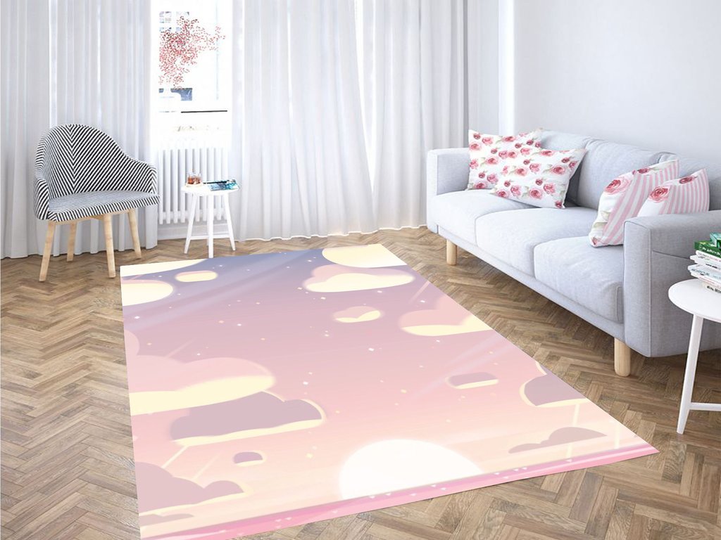 Deschea Sky Cartoon Network Living Room Modern Carpet Rug