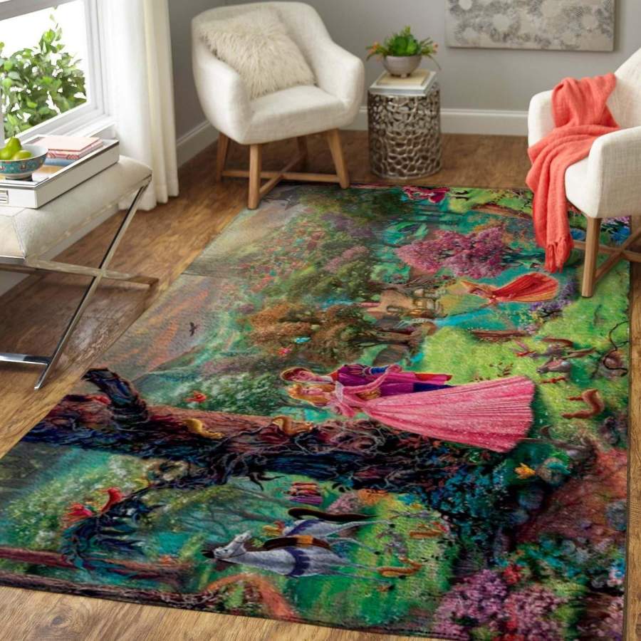 Deschea Sleeping Beauty Area Rug Disney