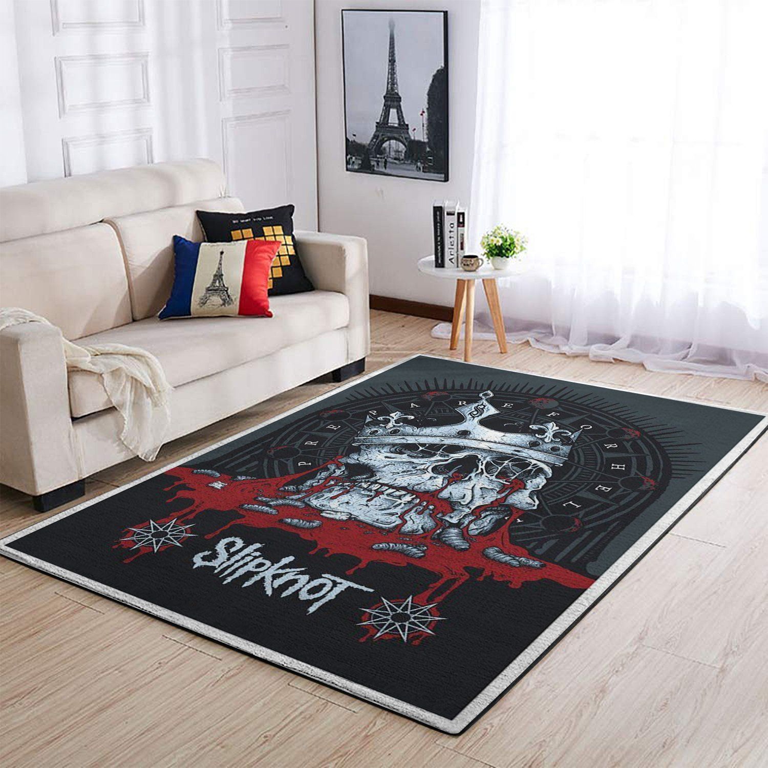 Deschea Slipknot Area Rug Music Ofd 1910121 Area