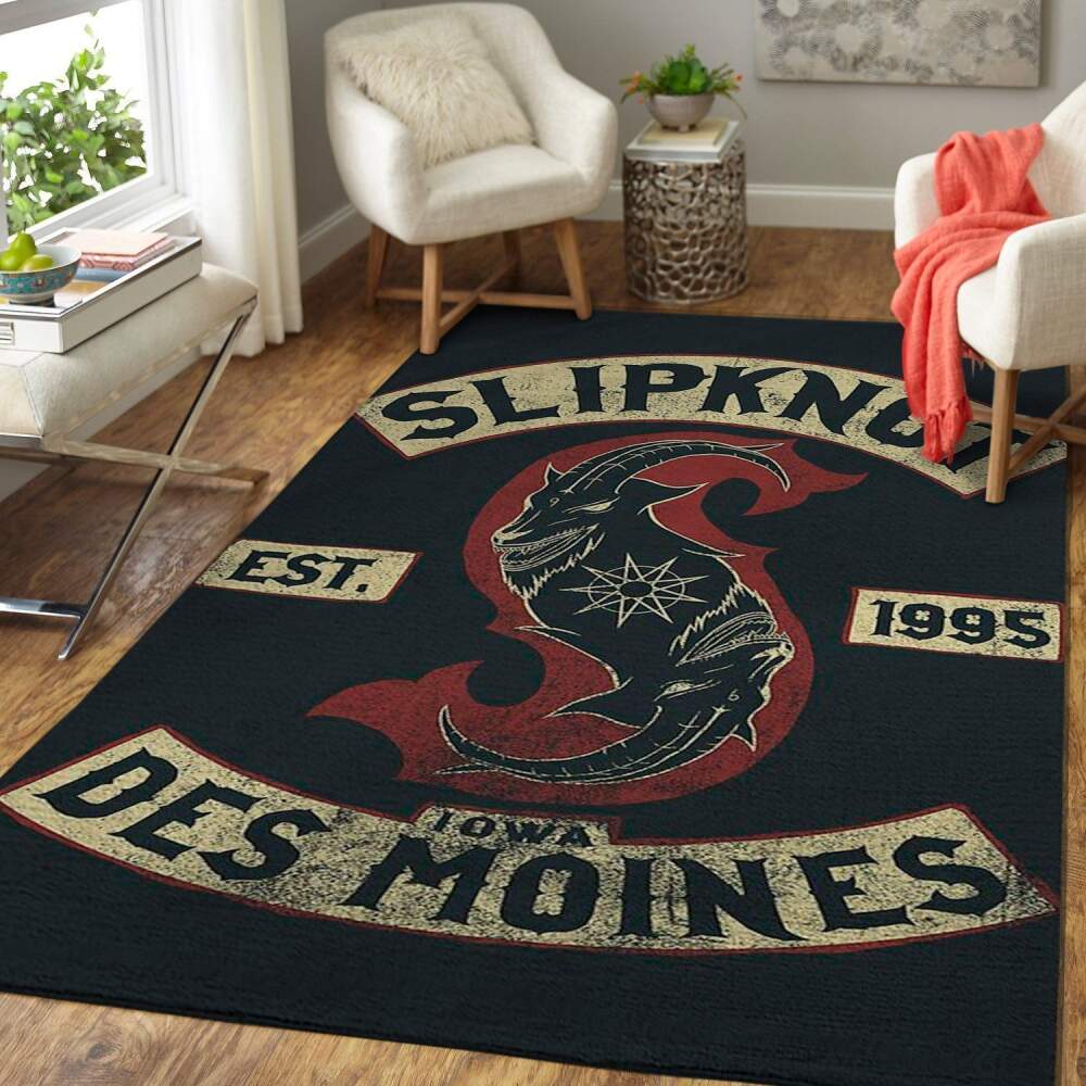 Deschea Slipknot Area Rug Music Ofd 1910122 Area