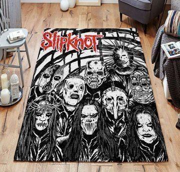 Deschea Slipknot Area Rug Music Ofd 1911013 Area