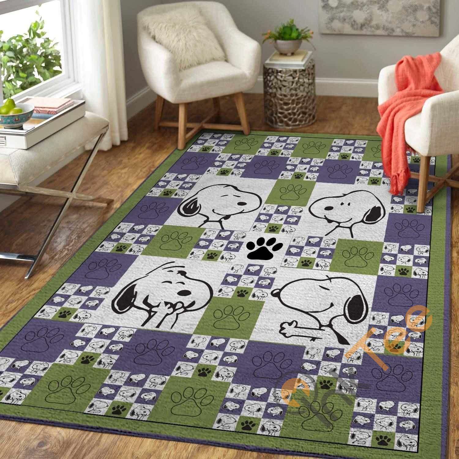 Deschea Snoopy Area Rug