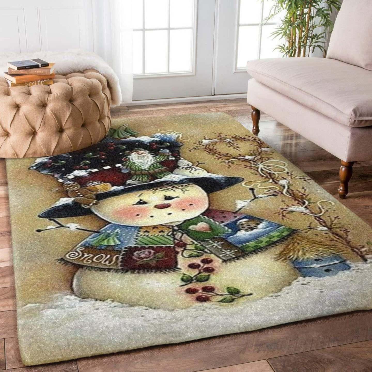 Deschea Snowman Rug