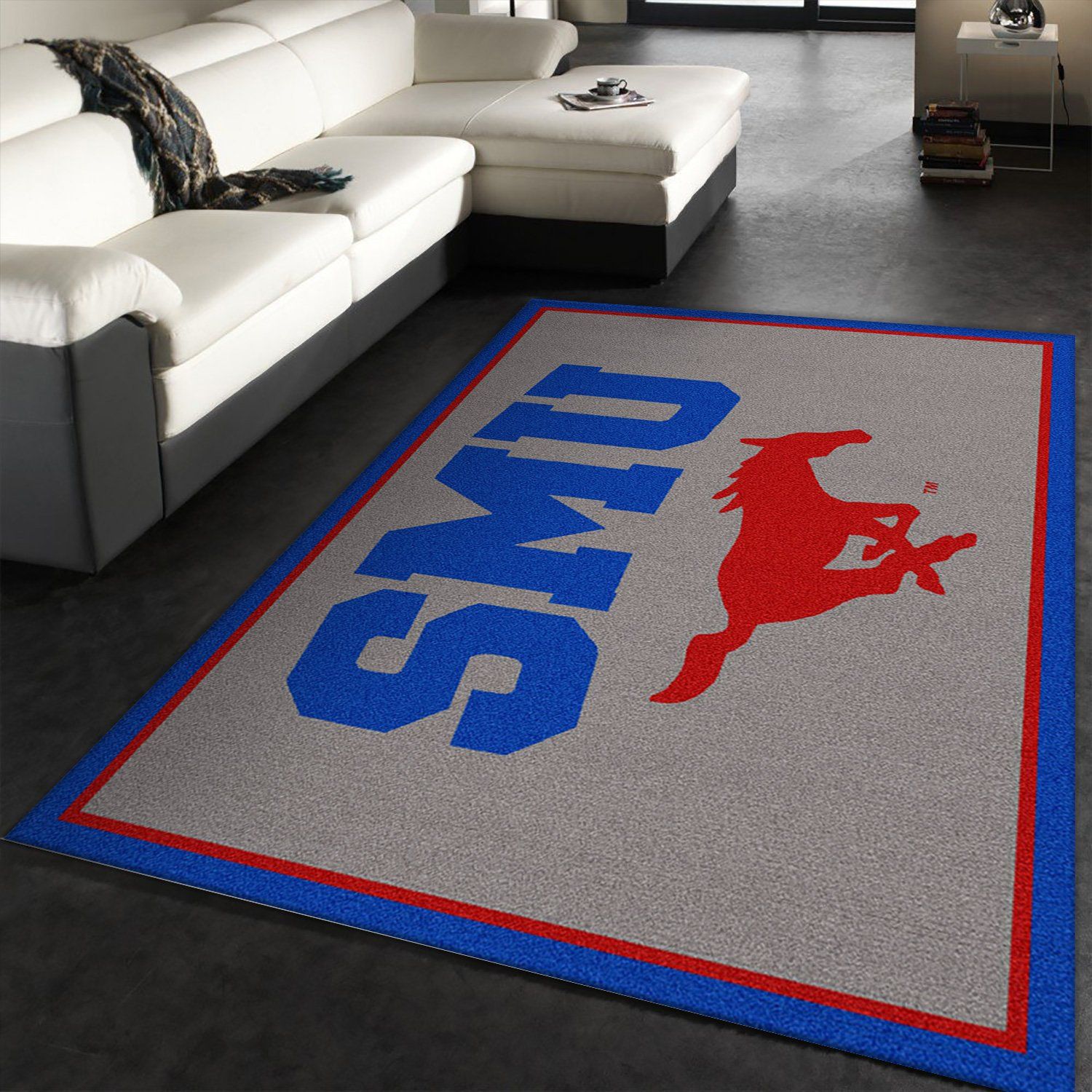 Deschea Southern Methodist University Rug – Custom Size And Printing