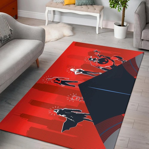 Deschea Spider Verse Miles Morales Marvel Rug V1