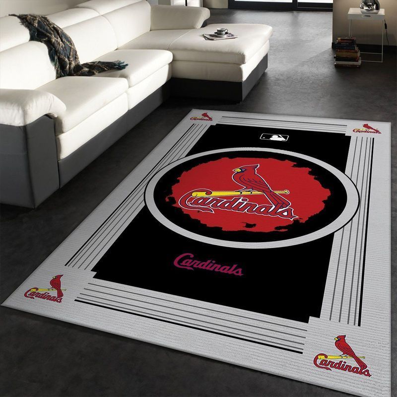 Deschea St Louis Cardinals Mlb 3 Area Rug And