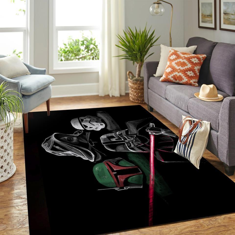 Deschea Star Wars Area Rugs Movies Bedroom