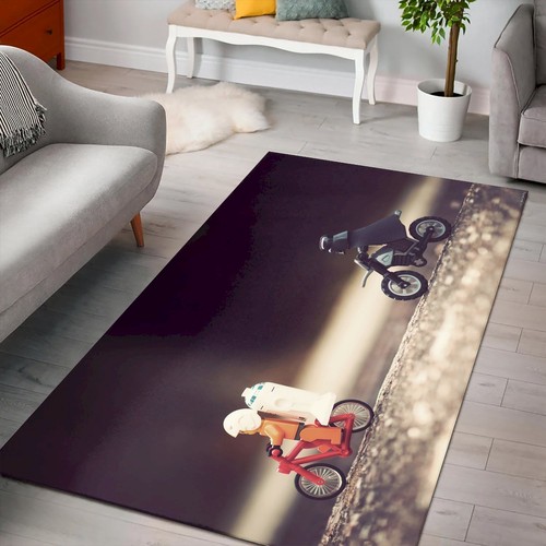 Deschea Star Wars Bicycles Darth Vader Droids Legos Rug