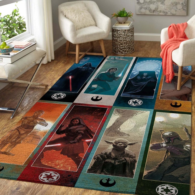 Deschea Star Wars Darth Vader Movies Area Rugs The Us V9