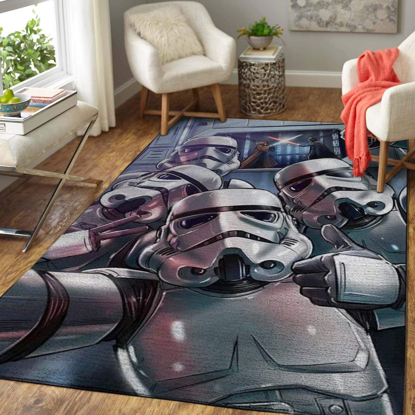 Deschea Star Wars Darth Vader Rug Area