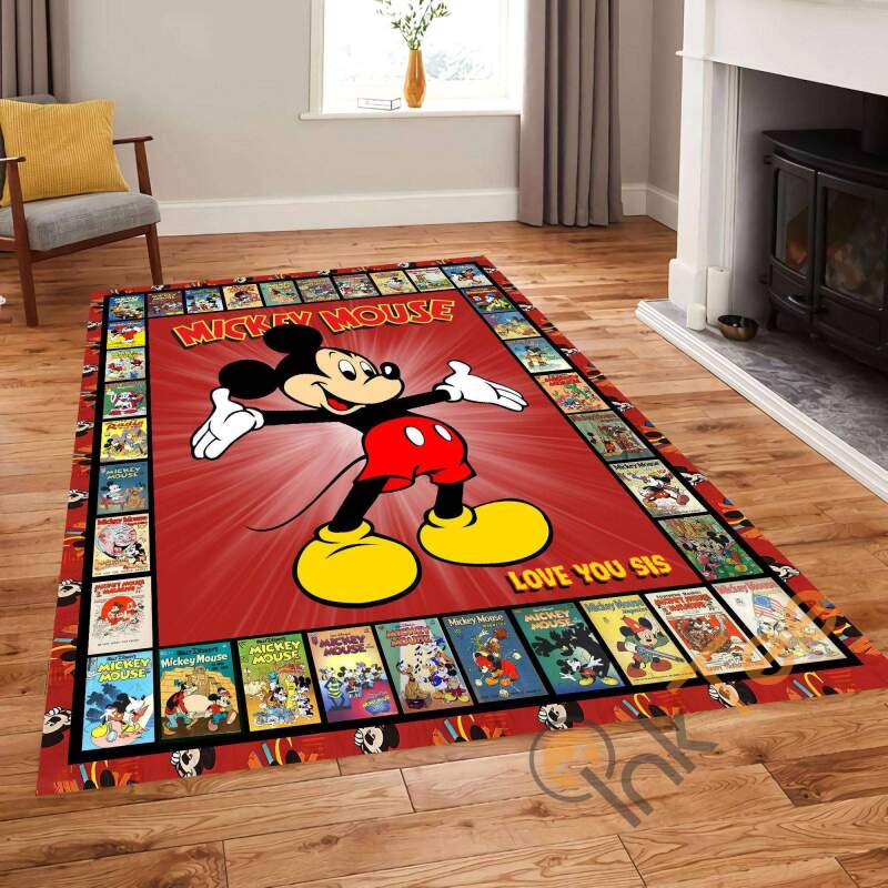 Deschea Cars-disney Movie Living Room Area Rug