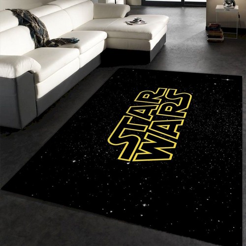 Deschea Star Wars Logo Area Rug Geeky Bedroom De