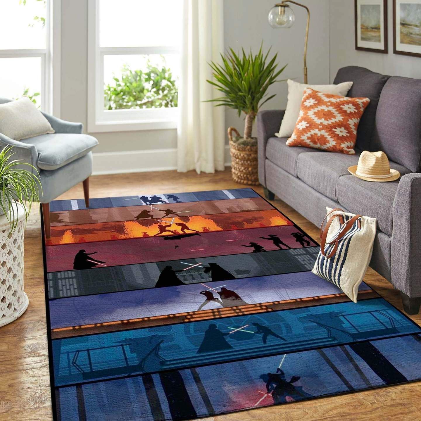 Deschea Star Wars Luke Sky Walker Rug Area