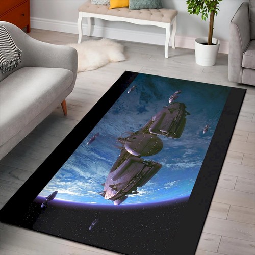 Deschea Star Wars Phantom Menace Sci Fi Futuristicr Rug