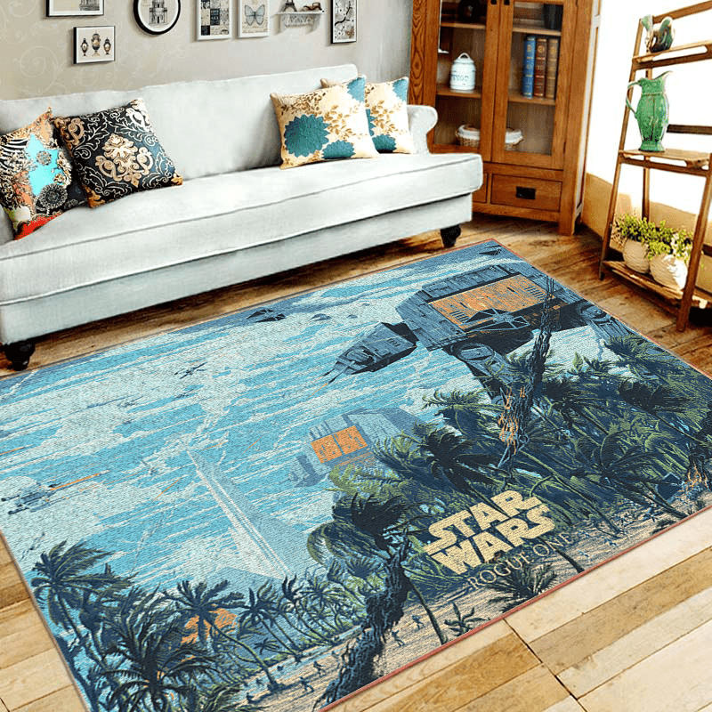 Deschea Star Wars Rogue One Area Rugs Movies Bedroom