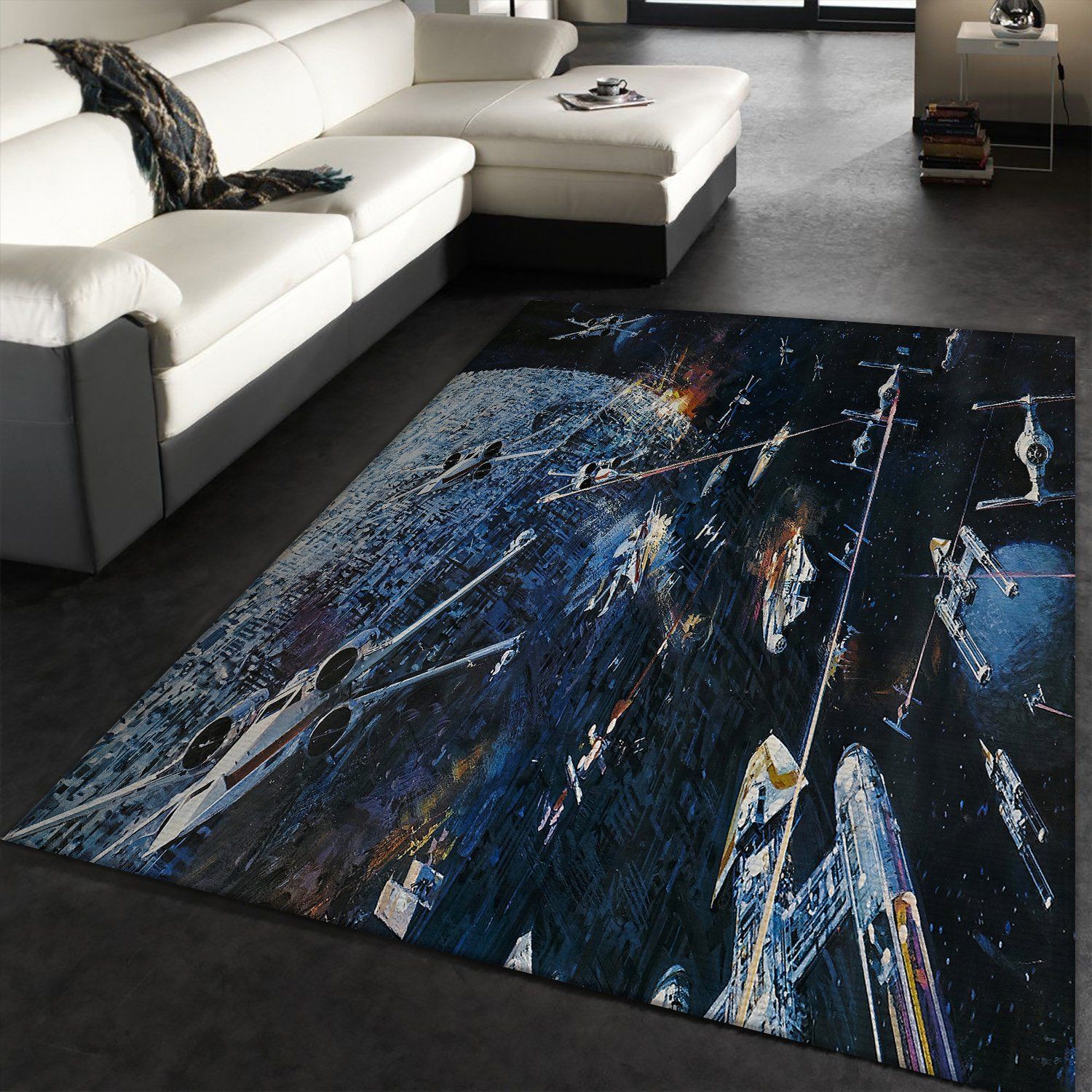 Deschea Star Wars Squadrons Rug – Custom Size And Printing