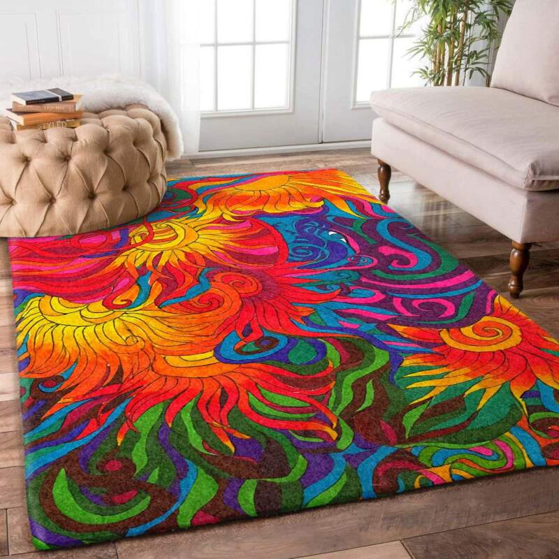 Deschea Sunflower Rug