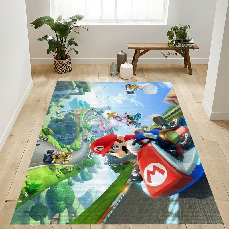 Deschea Super Mario 104 Area Rug And