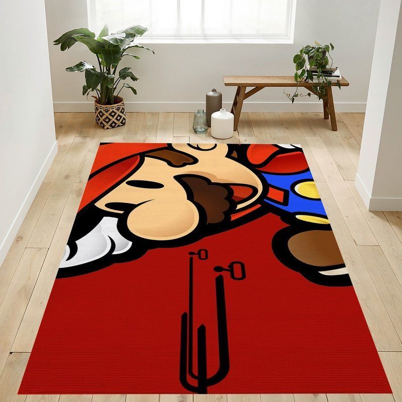 Deschea Super Mario 107 Area Rug And