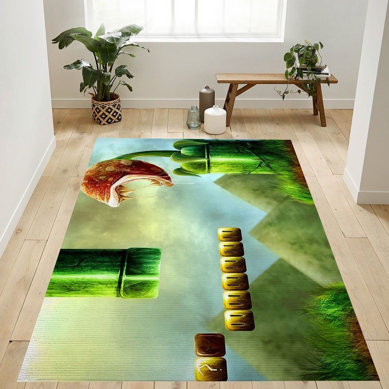 Deschea Super Mario 20 Area Rug And