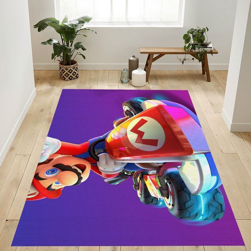 Deschea Super Mario 23 Area Rug And