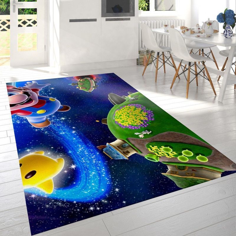 Deschea Super Mario 26 Area Rug And