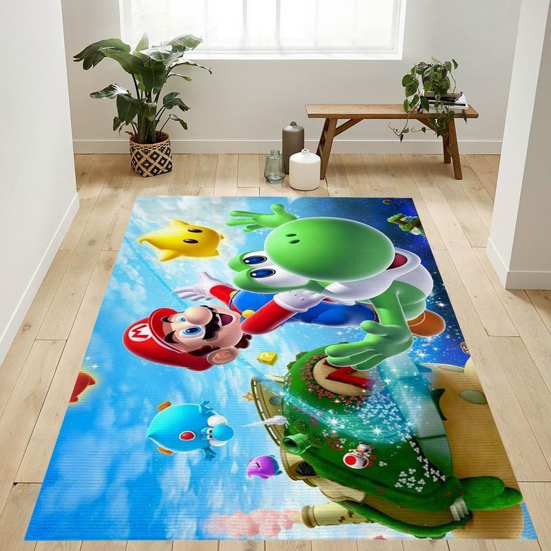 Deschea Super Mario 28 Area Rug And