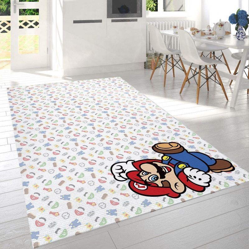 Deschea Super Mario 30 Area Rug And