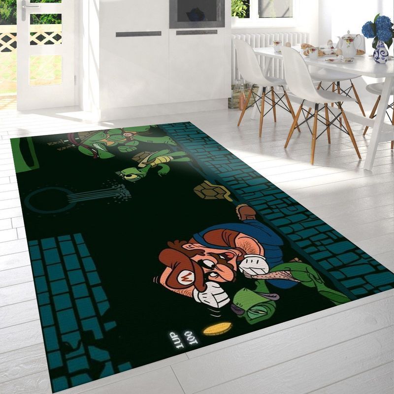 Deschea Super Mario 48 Area Rug And