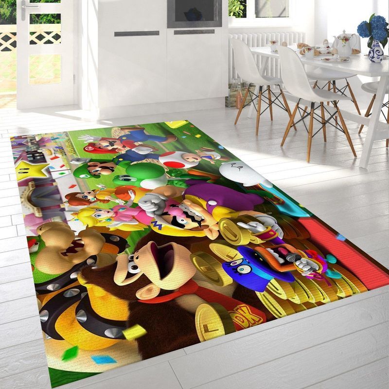 Deschea Super Mario 51 Area Rug And