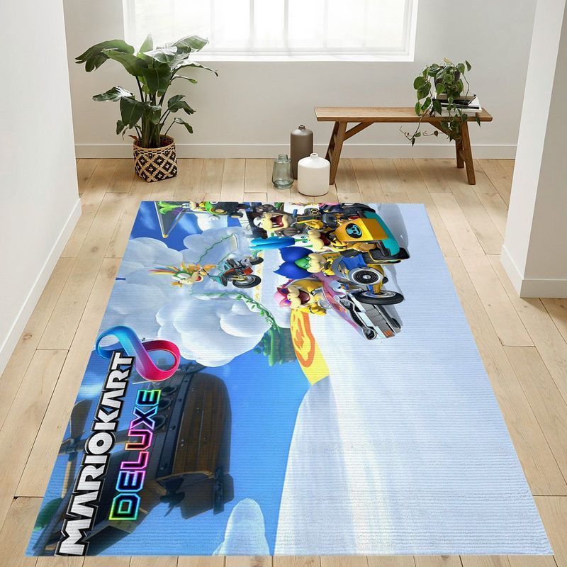 Deschea Super Mario 54 Area Rug And