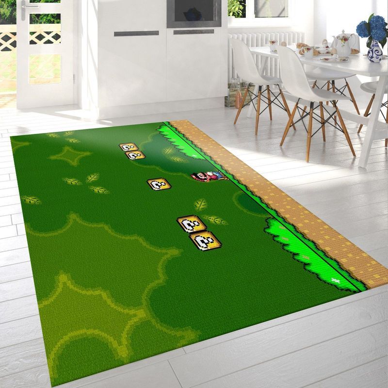 Deschea Super Mario 59 Area Rug And