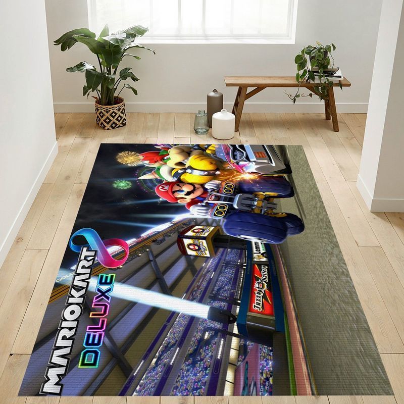 Deschea Super Mario 60 Area Rug And