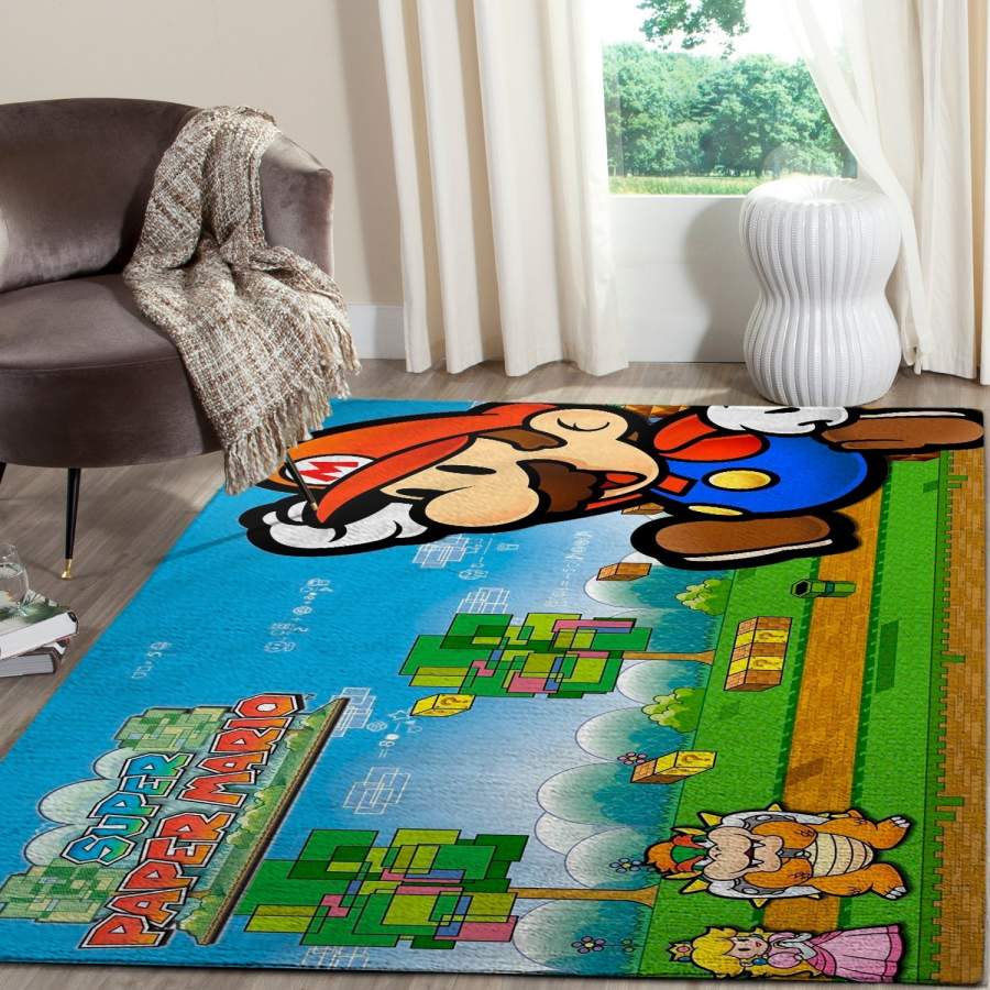 Deschea Super Mario Area Rug Gaming 1912069