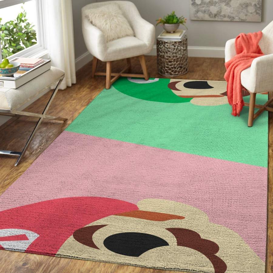 Deschea Super Mario Area Rug Nintendo Video Game Gfd 1910134