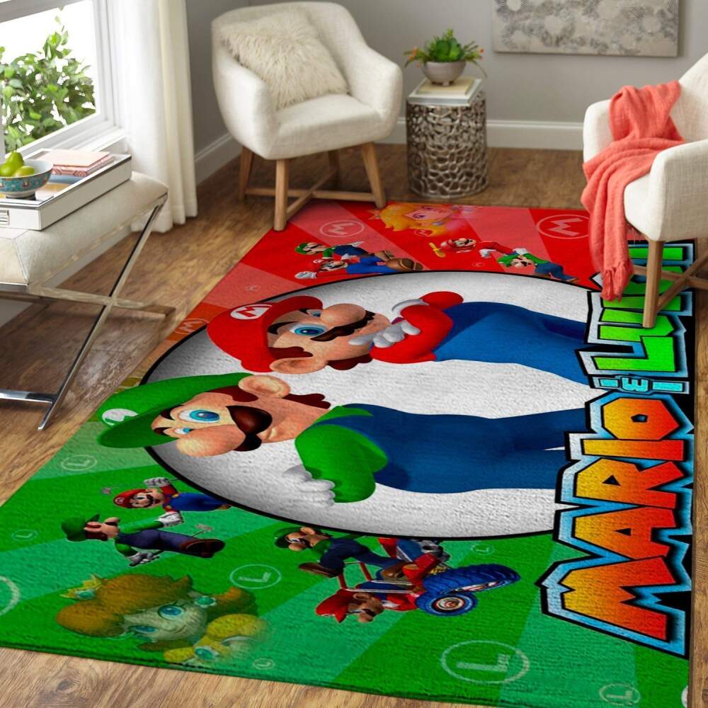 Deschea Super Mario Bros. Area Rug Gaming V8399