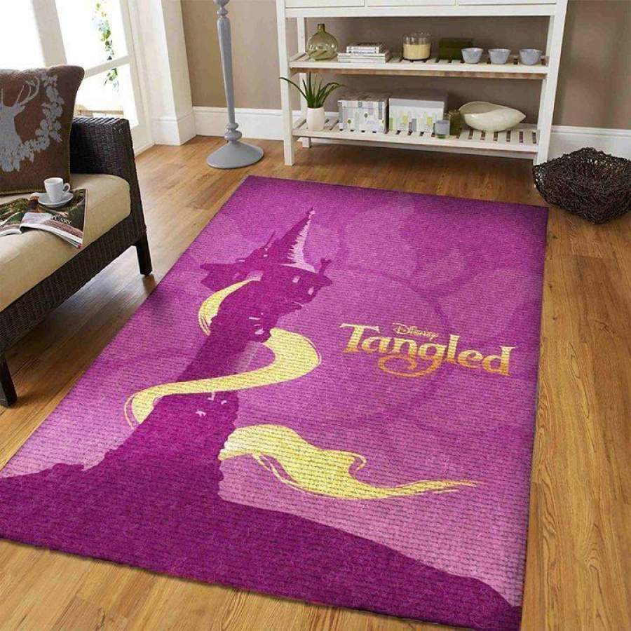 Deschea Tangled Area Rug Disney Movie Ofd 301019