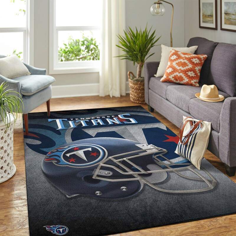 Deschea Tennessee Titans Living Room Area Rug